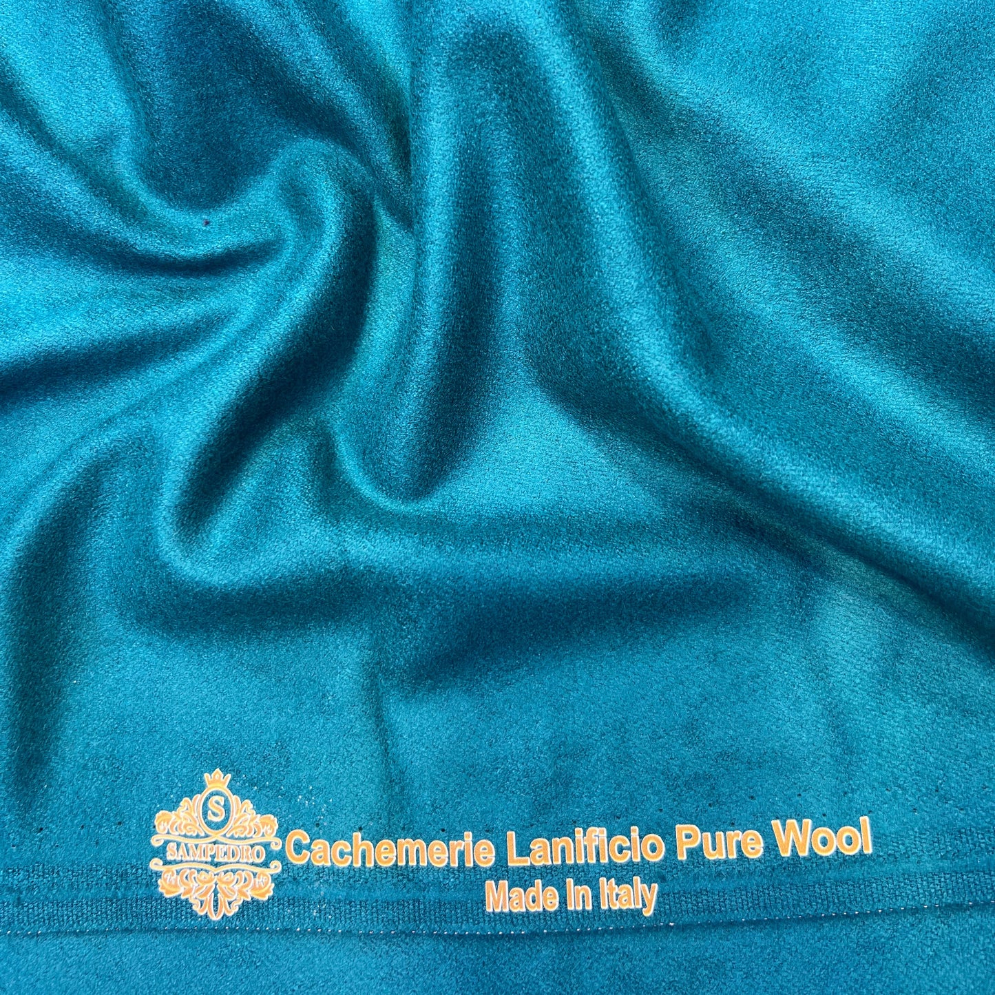 Tissu Mlifa SAMPEDRO - Bleu Turquoise