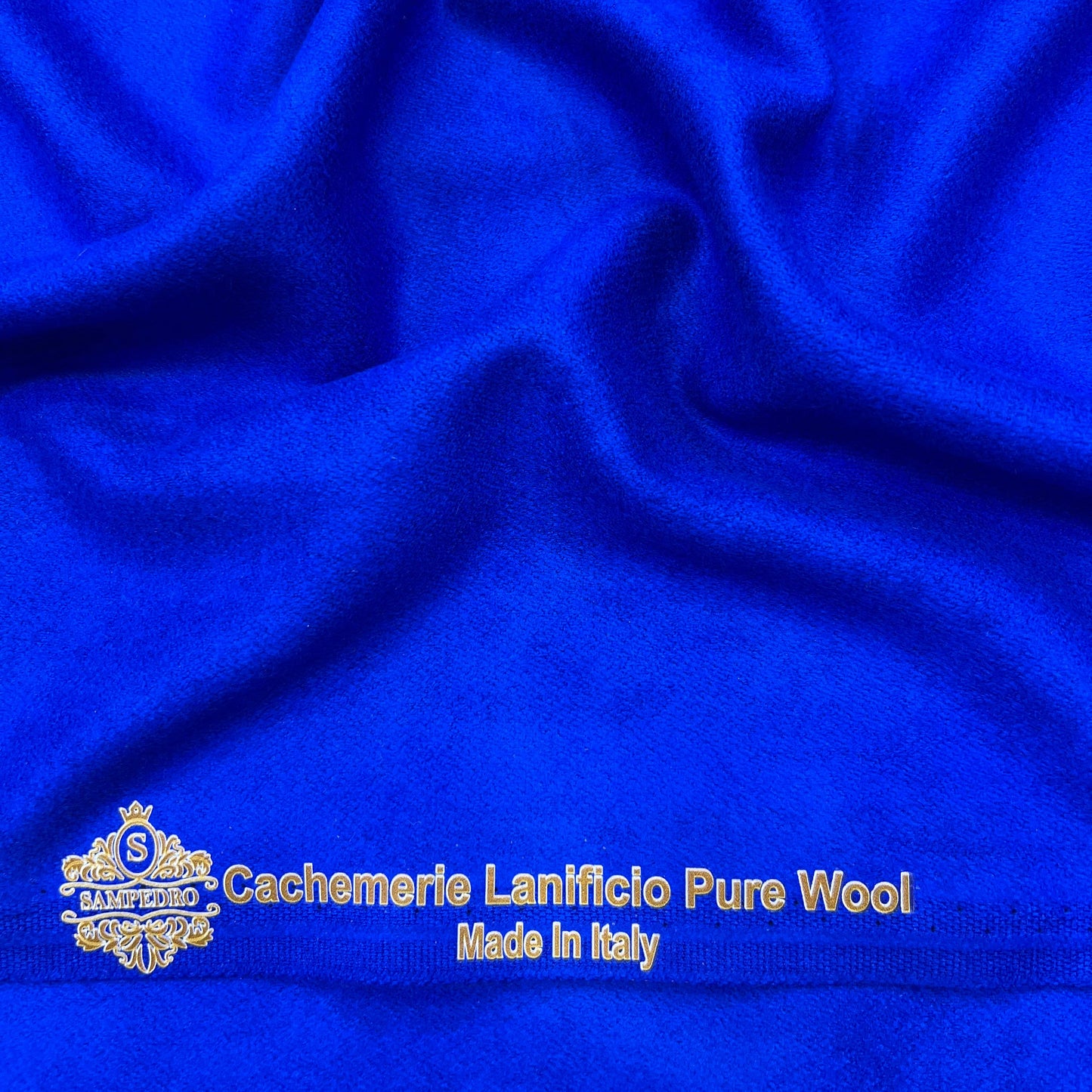 Tissu Mlifa SAMPEDRO - Bleu roi