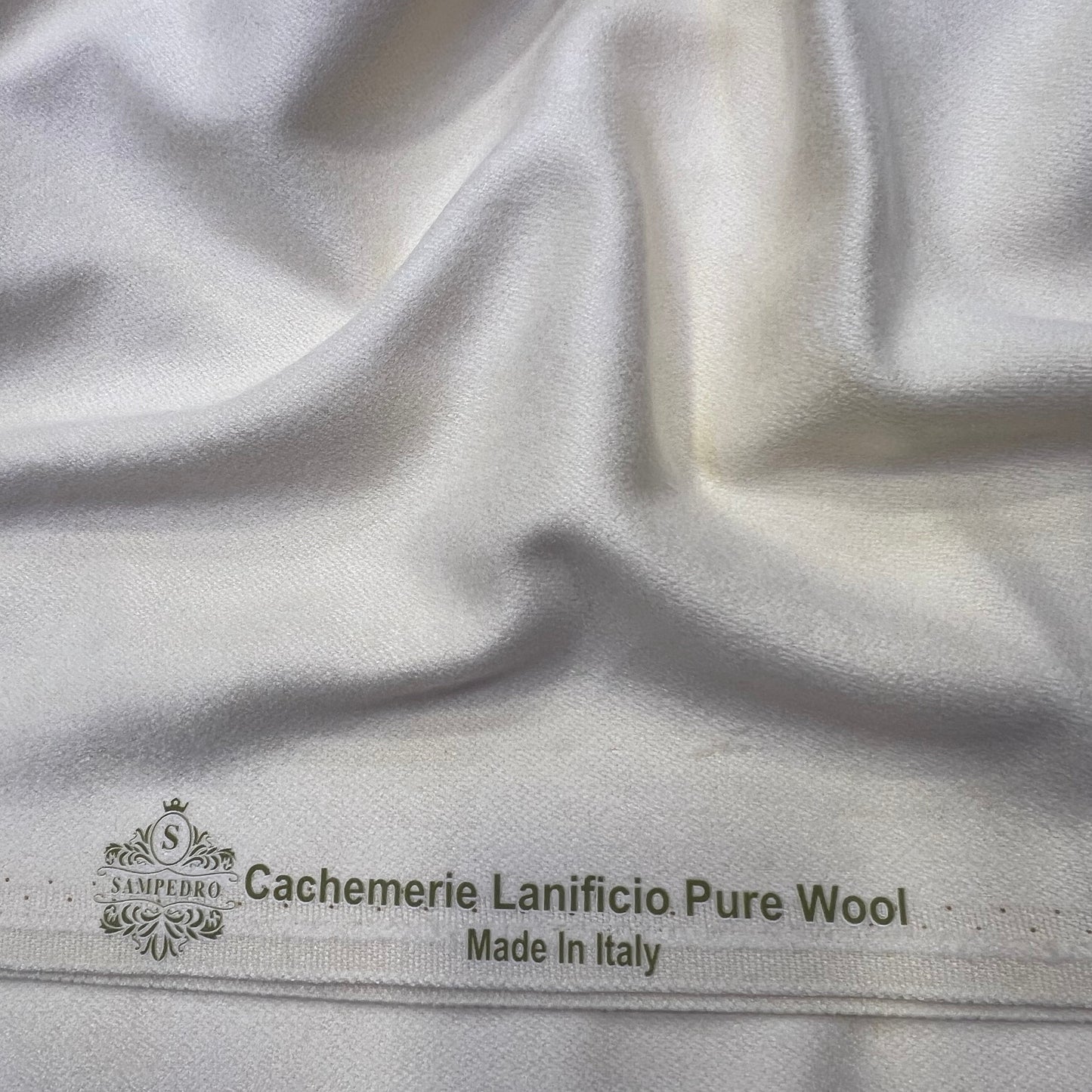 Tissu Mlifa cachemire SAMPEDRO - Blanc cassé