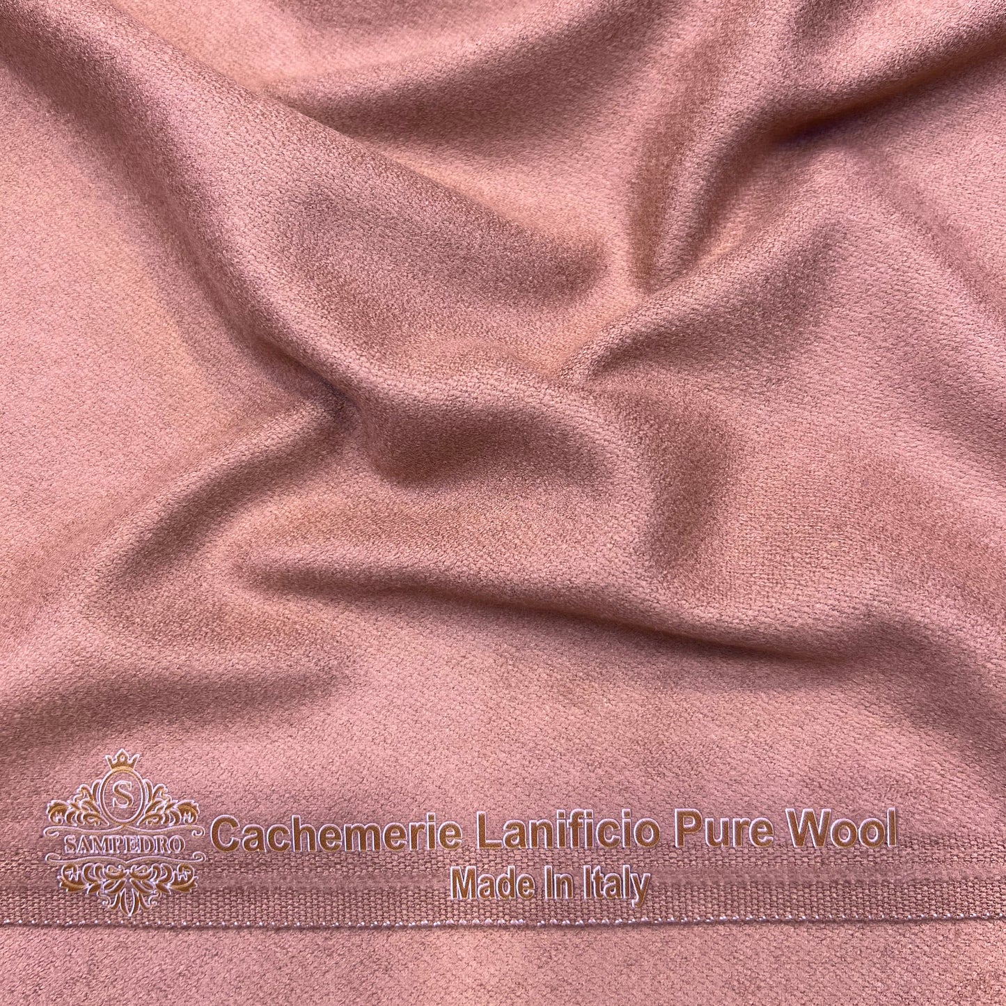 Tissu Mlifa SAMPEDRO - Rose poudré