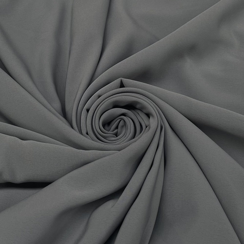 Tissu Crêpe - Argent