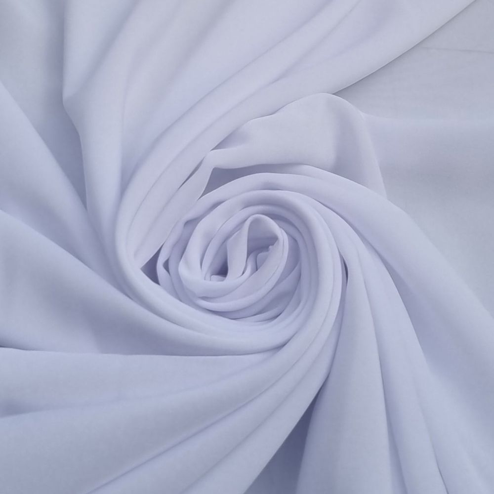 Tissu crêpe - Blanc