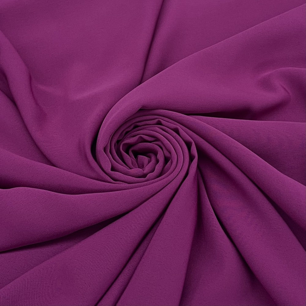 Tissu Crêpe - Cardinal