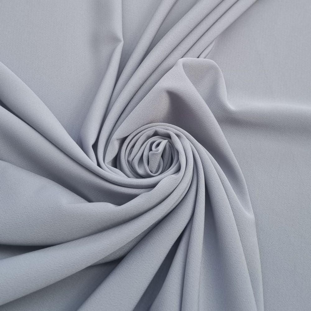 Tissu crêpe - Gris