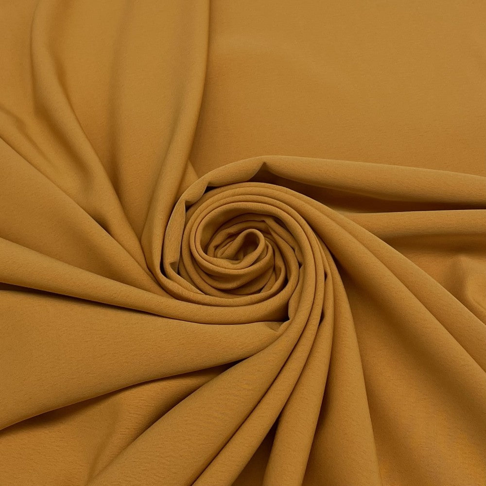 Tissu Crêpe - Ocre