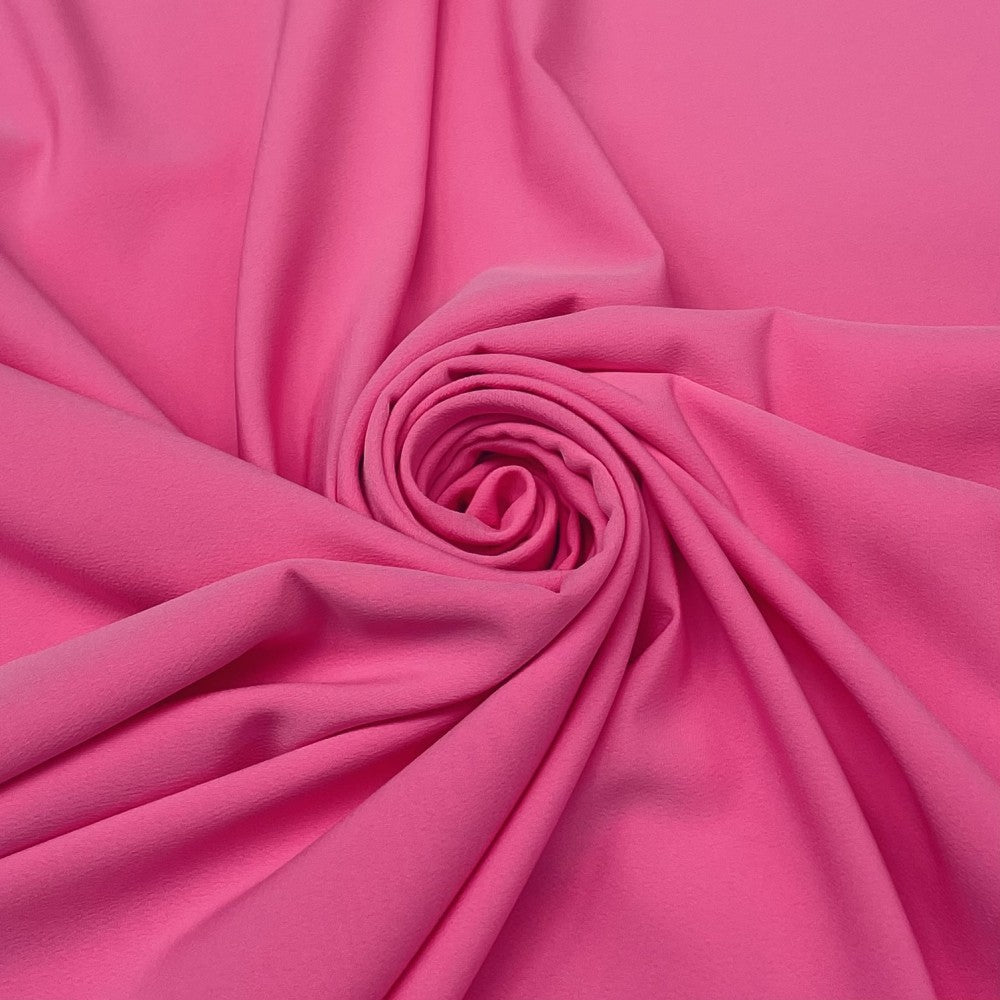 Tissu Crêpe - Rose