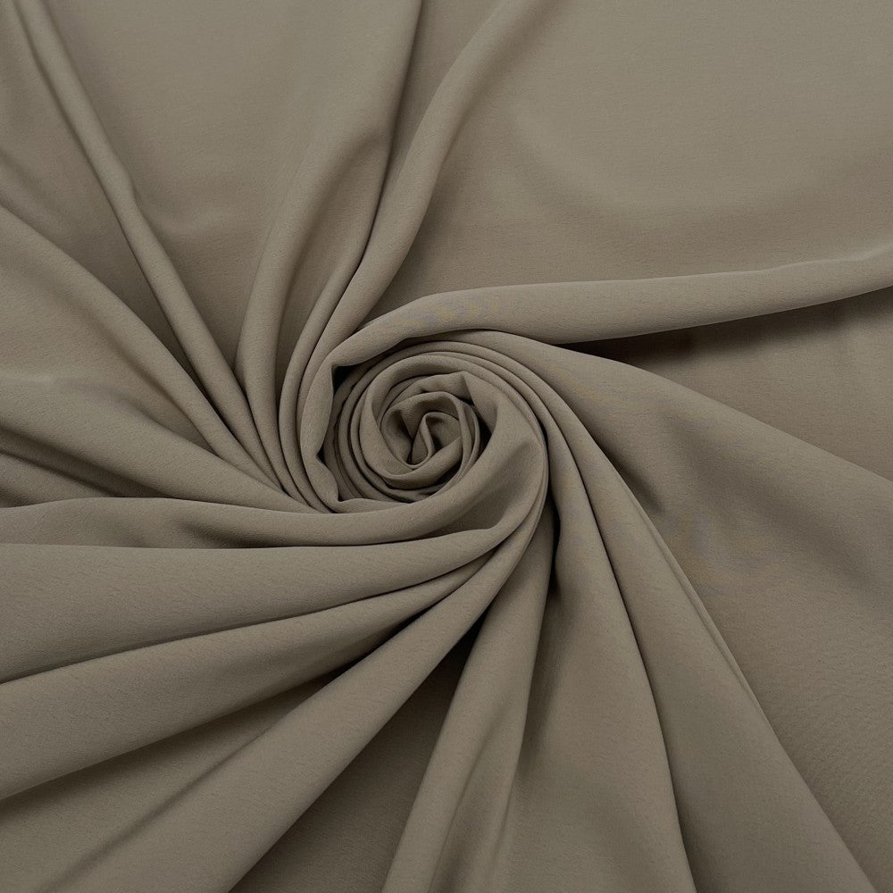 Tissu Crêpe - Terre