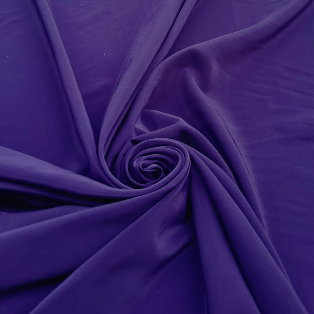 Tissu crêpe - Violet