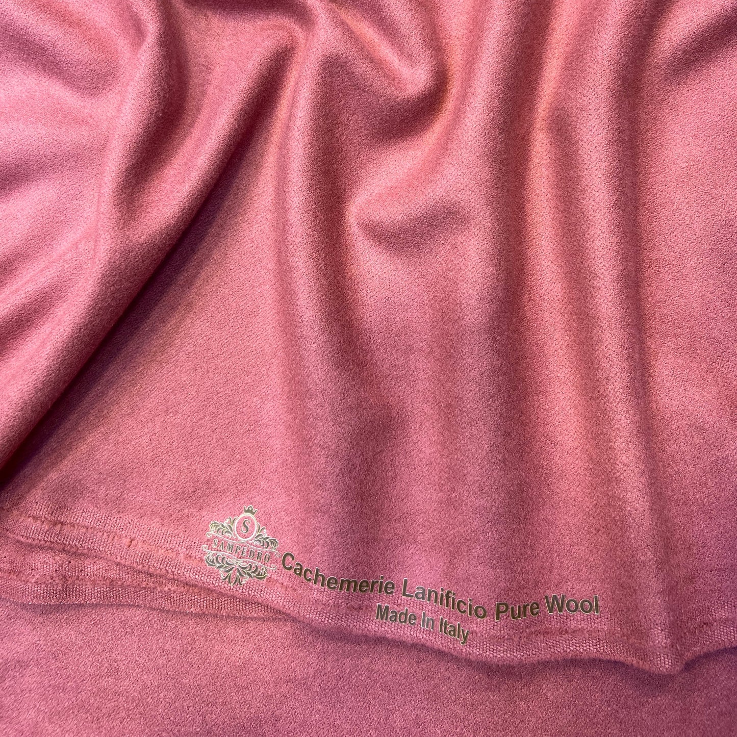 Tissu Mlifa cachemire SAMPEDRO - rouge brique