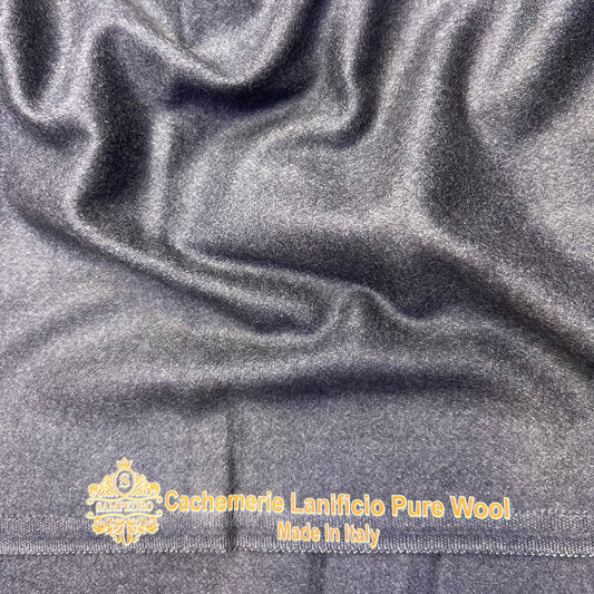 Tissu Mlifa cachemire SAMPEDRO - Noir