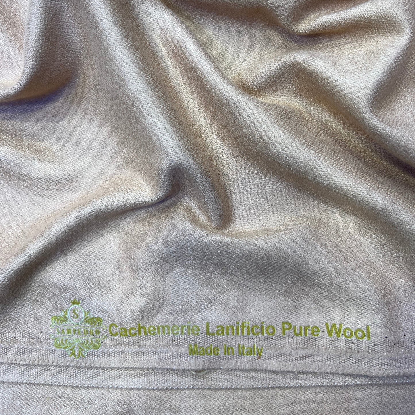 Tissu Mlifa cachemire SAMPEDRO - Marron