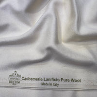 Tissu Mlifa Cachemire SAMPEDRO – Tombé Fluide et Qualité Premium - Blanc cassé