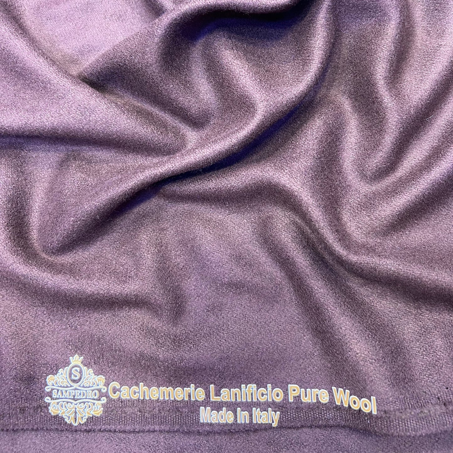 Tissu Mlifa cachemire SAMPEDRO - Rose Mauve