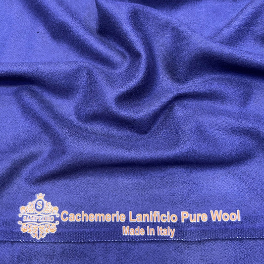 Tissu Mlifa SAMPEDRO - Bleu violacé