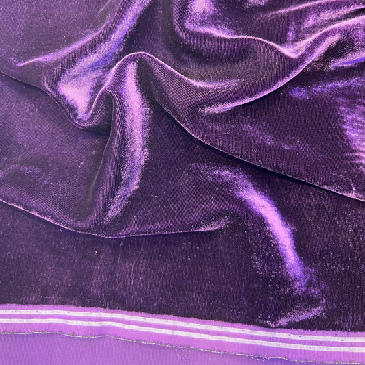 Tissu velours 3 mètres – Violet
