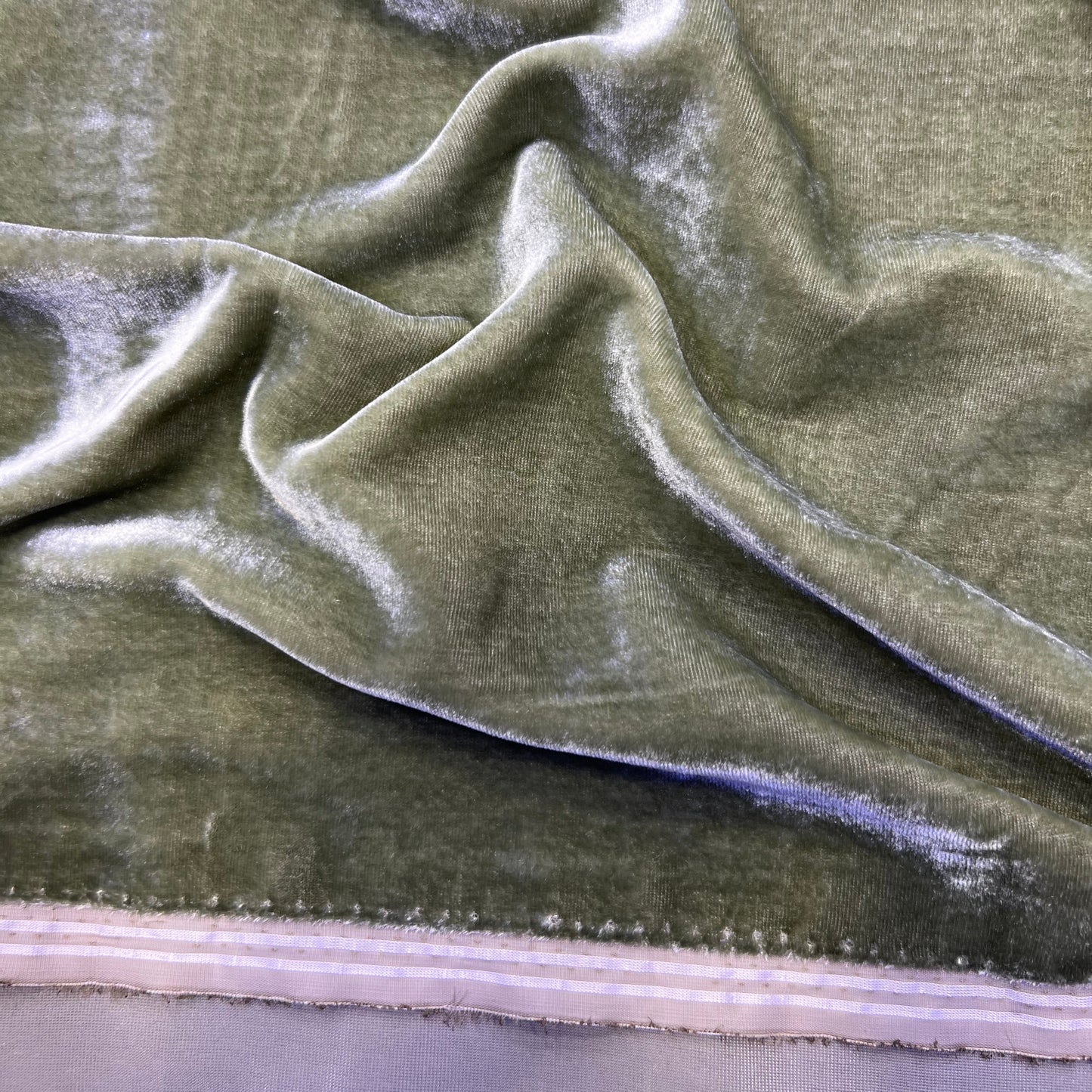 Tissu velours 3 mètres – Taupe clair