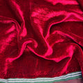 Tissu velours 3 mètres – Rouge bordeaux