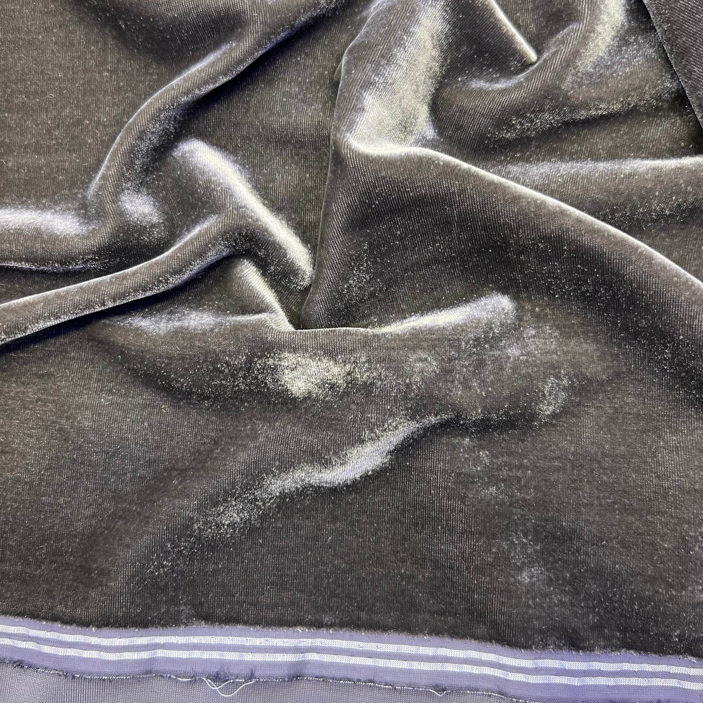 Tissu velours 3 mètres – Gris pierre