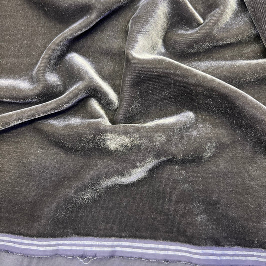 Tissu velours 3 mètres – Gris pierre