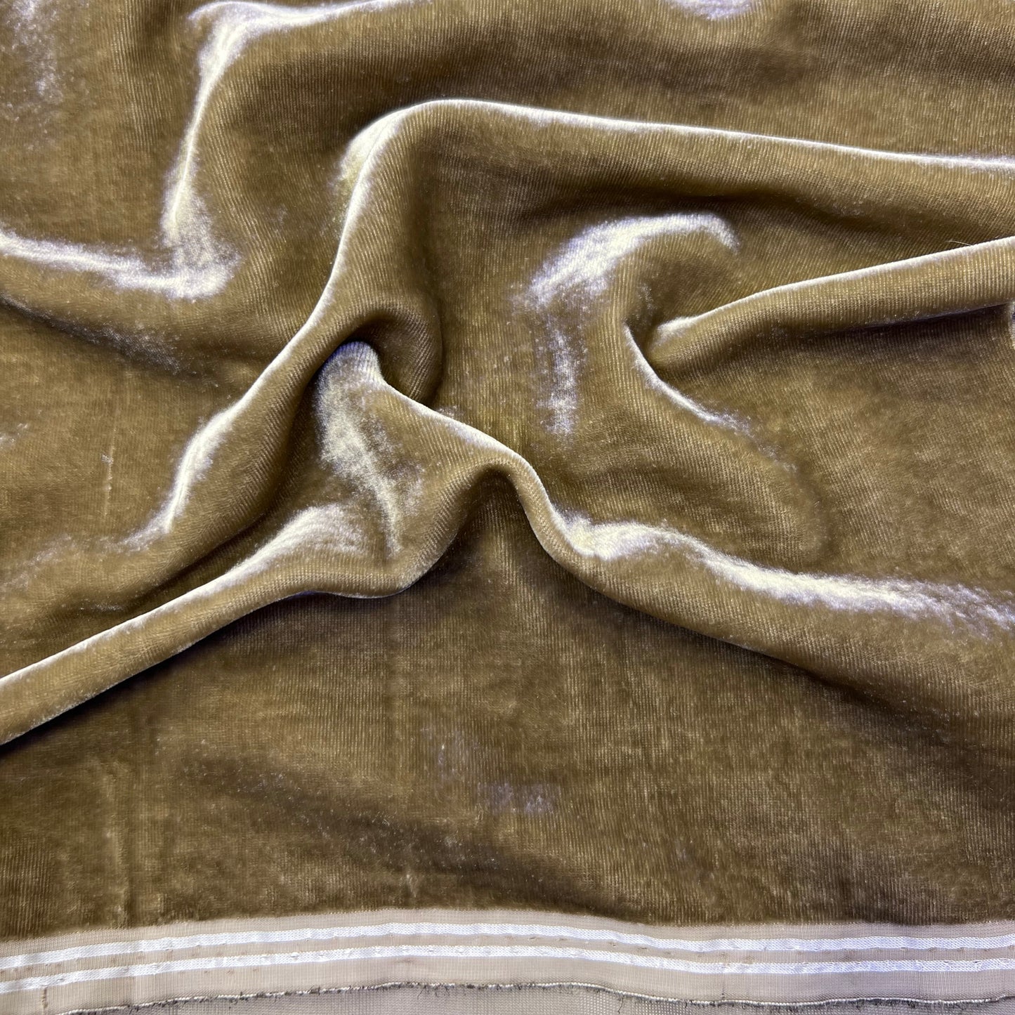 Tissu velours 3 mètres – Marron noisette