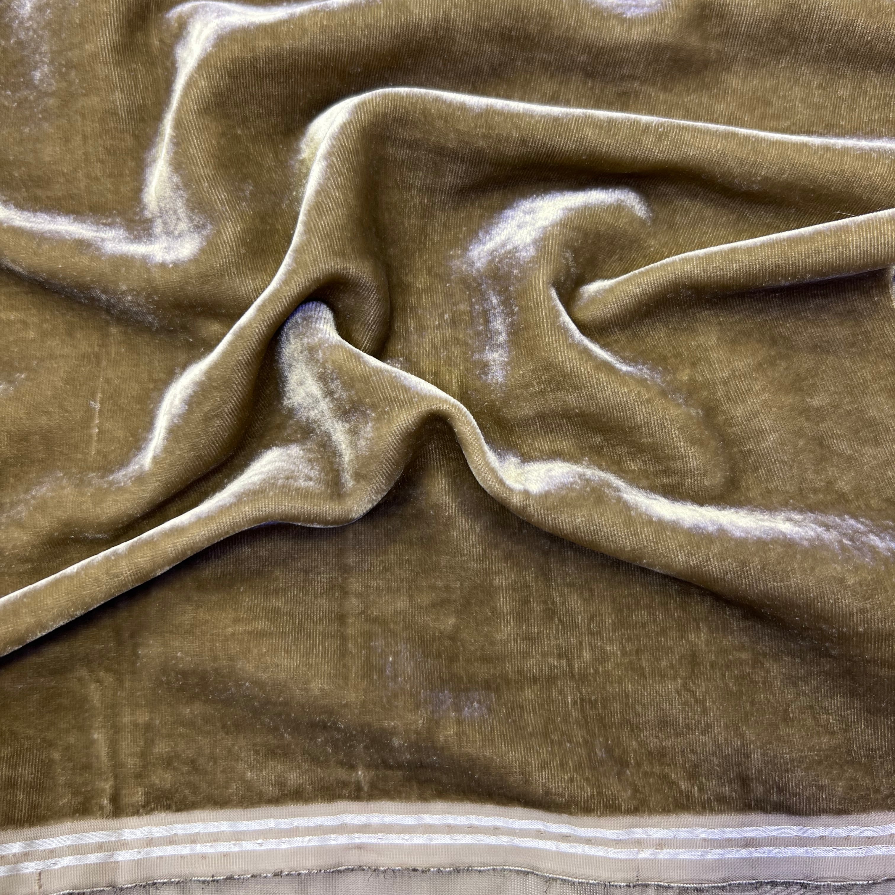 Tissu velours 3 mètres – Marron noisette