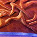 Tissu velours 3 mètres – Terracotta