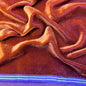 Tissu velours 3 mètres – Terracotta