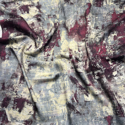 JULIA – Soie Imprimée Premium – Coupon 2,5 m / Largeur 1,5 m