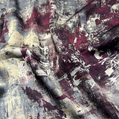 JULIA – Soie Imprimée Premium – Coupon 2,5 m / Largeur 1,5 m