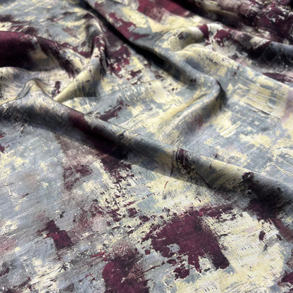 JULIA – Soie Imprimée Premium – Coupon 2,5 m / Largeur 1,5 m