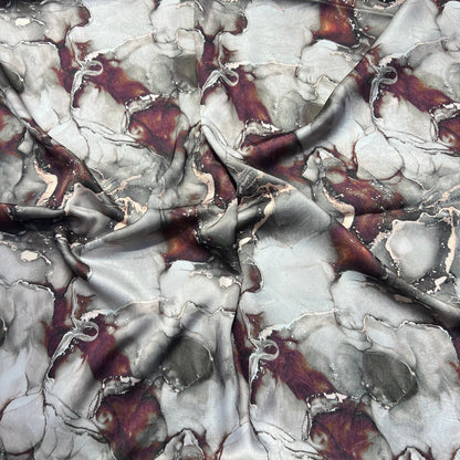 JULIA – Soie Imprimée Premium – Coupon 2,5 m / Largeur 1,5 m