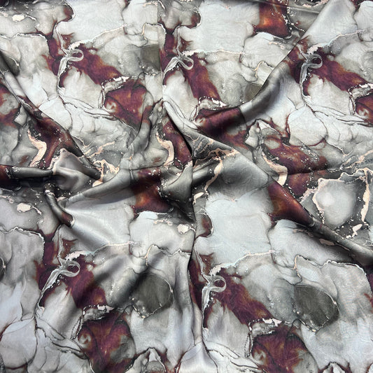 JULIA – Soie Imprimée Premium – Coupon 2,5 m / Largeur 1,5 m