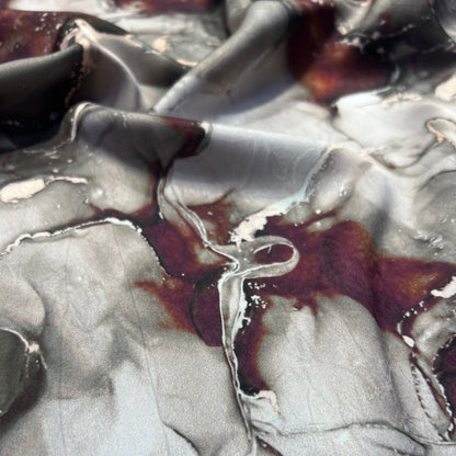 JULIA – Soie Imprimée Premium – Coupon 2,5 m / Largeur 1,5 m