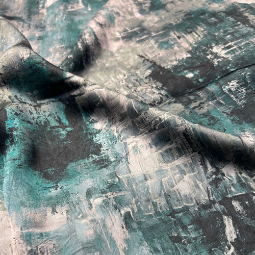 JULIA – Soie Imprimée Premium – Coupon 2,5 m / Largeur 1,5 m