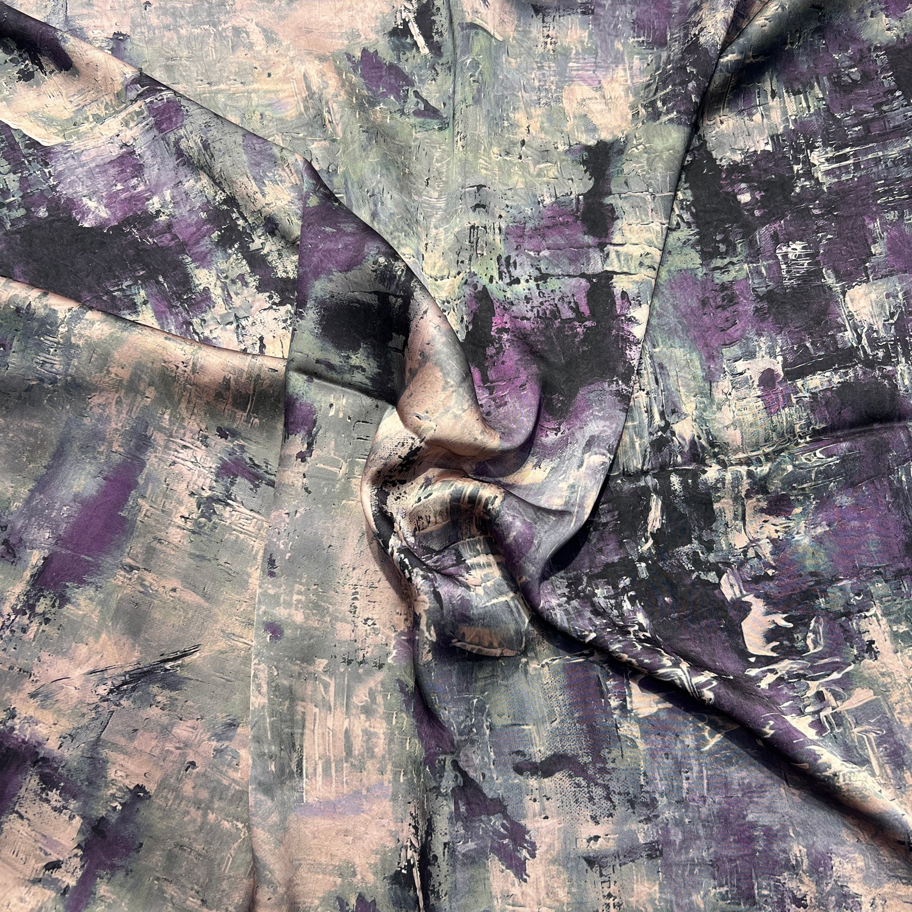 JULIA – Soie Imprimée Premium – Coupon 2,5 m / Largeur 1,5 m