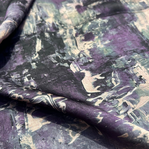 JULIA – Soie Imprimée Premium – Coupon 2,5 m / Largeur 1,5 m