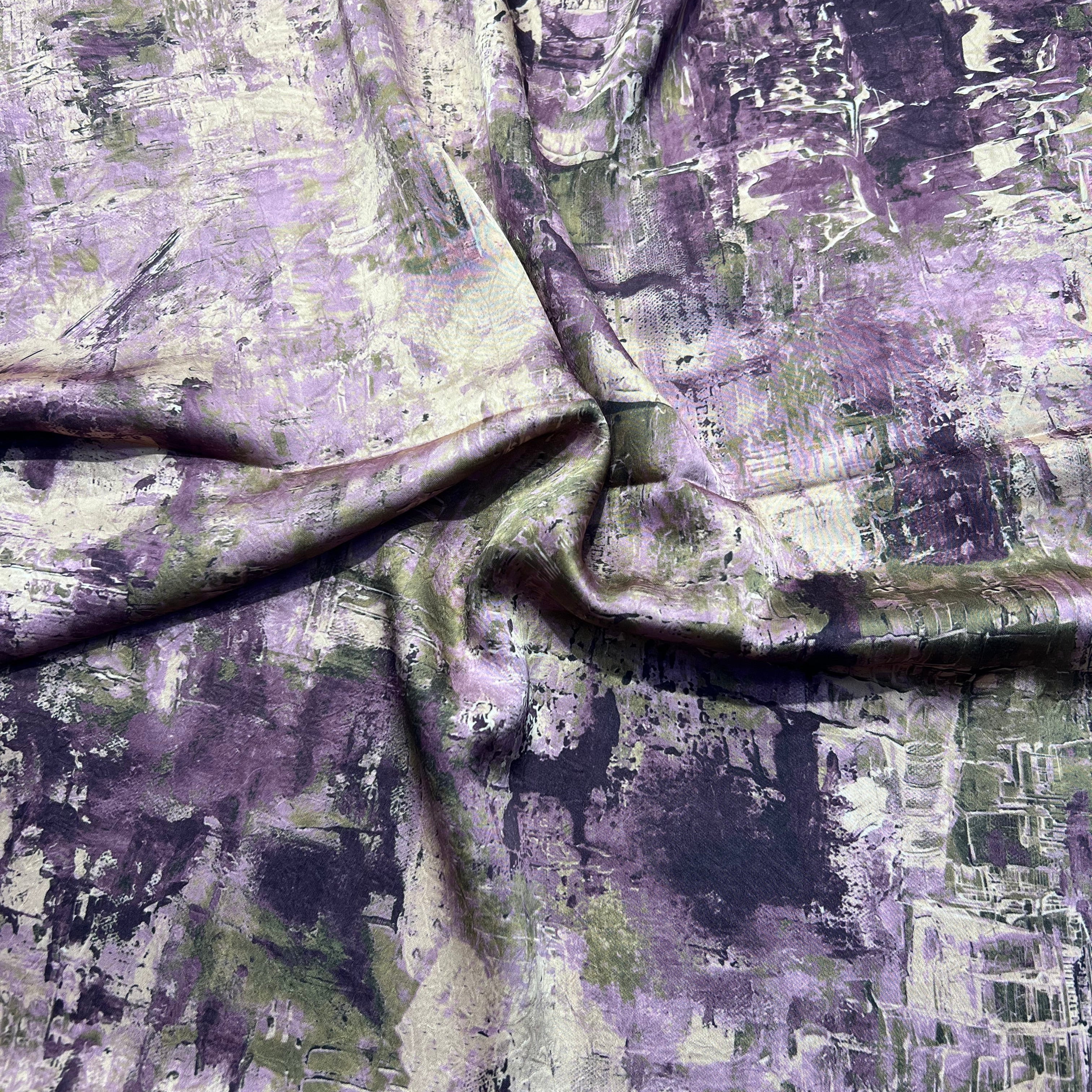 JULIA – Soie Imprimée Premium – Coupon 2,5 m / Largeur 1,5 m