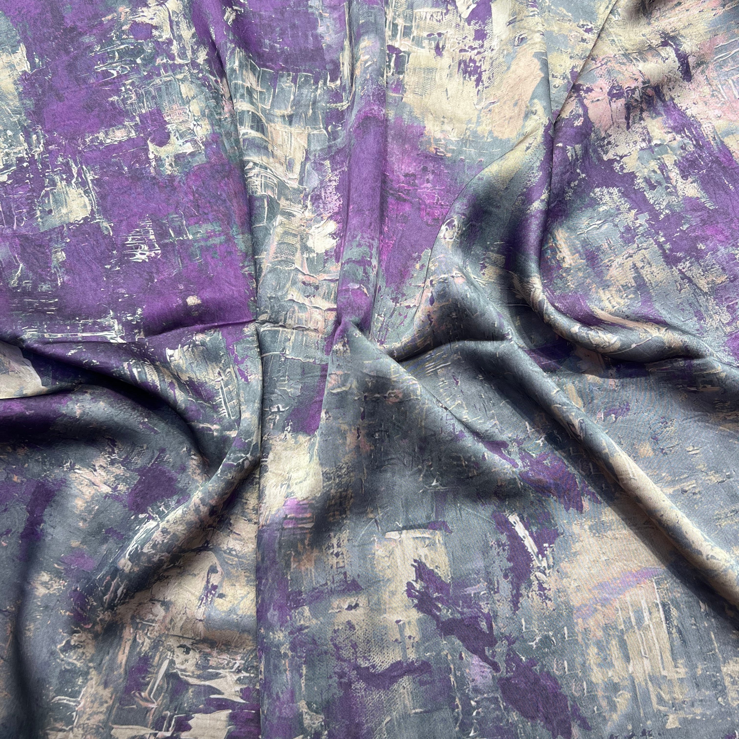 JULIA – Soie Imprimée Premium – Coupon 2,5 m / Largeur 1,5 m