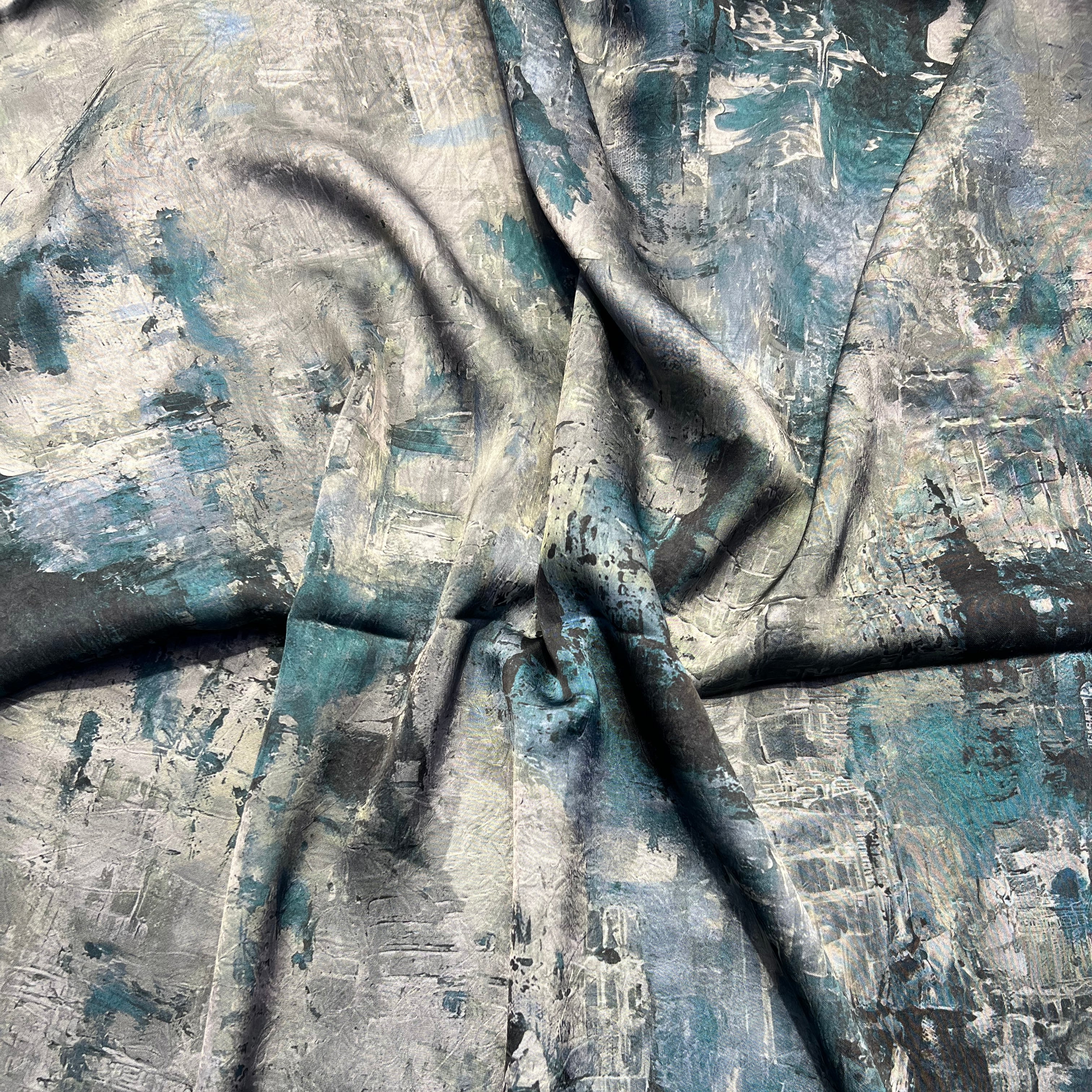 JULIA – Soie Imprimée Premium – Coupon 2,5 m / Largeur 1,5 m