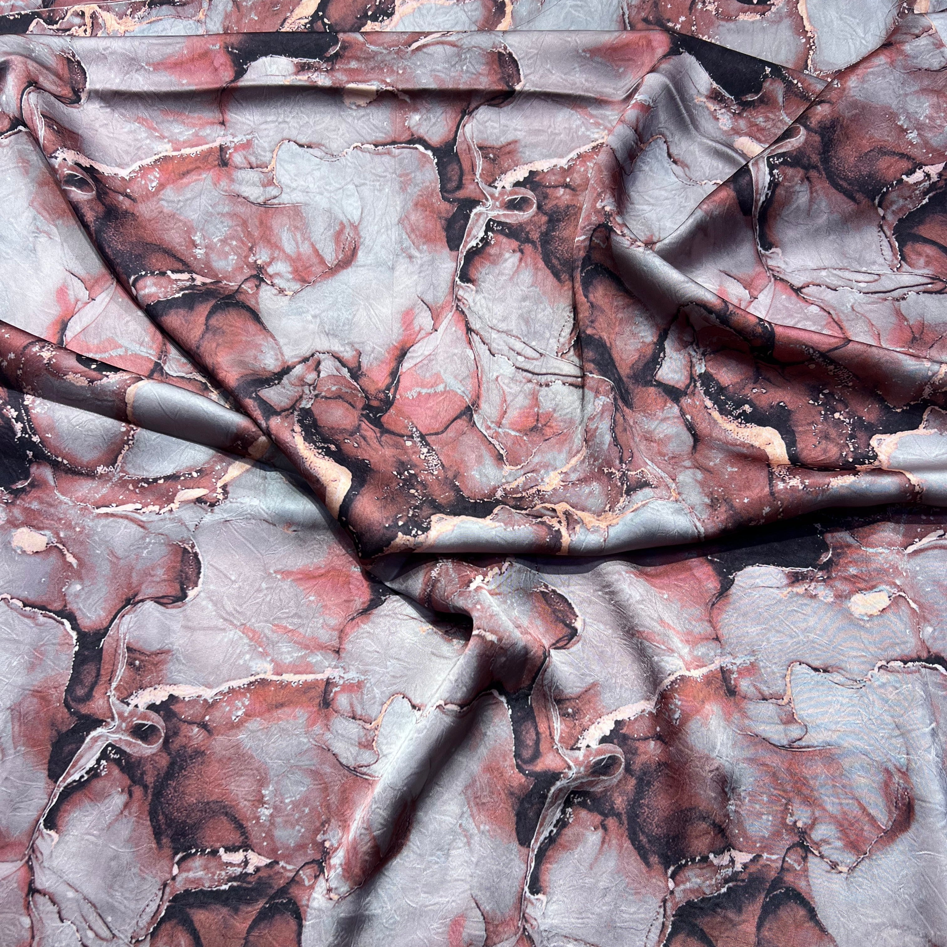 JULIA – Soie Imprimée Premium – Coupon 2,5 m / Largeur 1,5 m