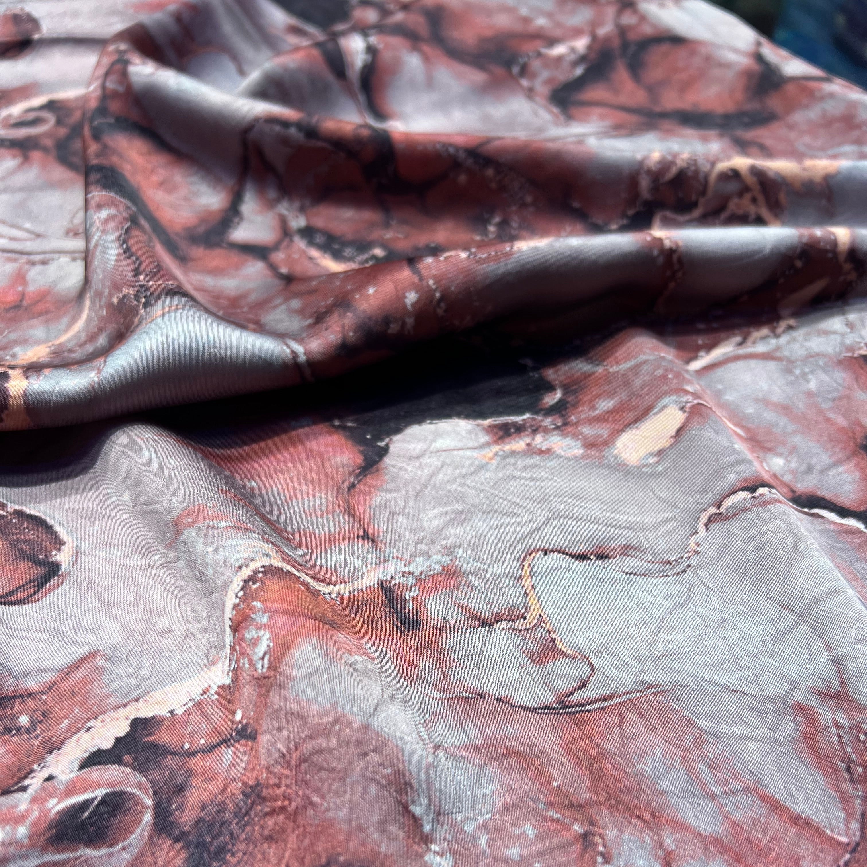 JULIA – Soie Imprimée Premium – Coupon 2,5 m / Largeur 1,5 m