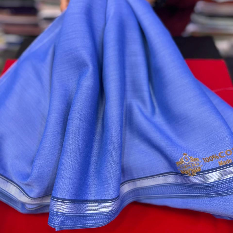 Tissu Sousdi SAMPEDRO – Bleu vif doux