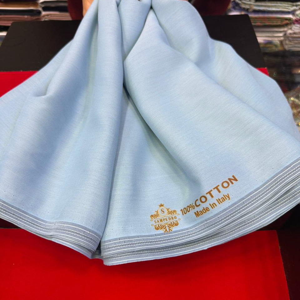 Tissu Sousdi SAMPEDRO – Bleu lavande