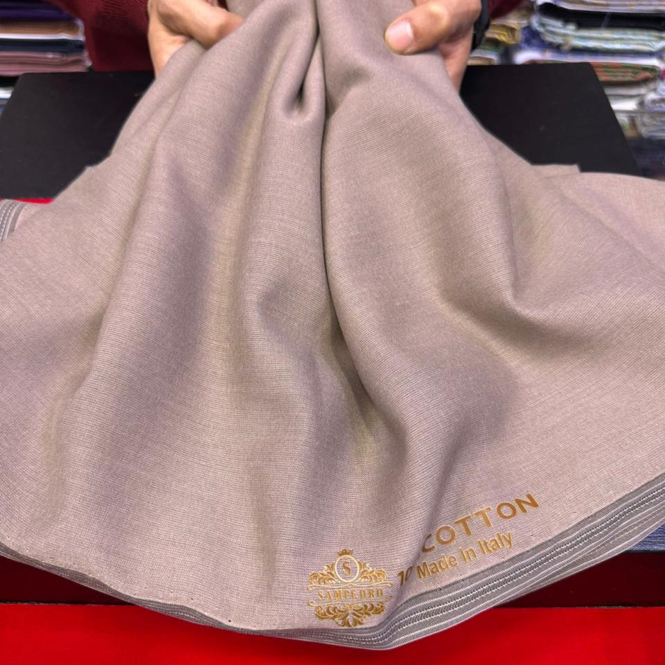 Tissu Sousdi SAMPEDRO 3 mètres – Mauve Taupe