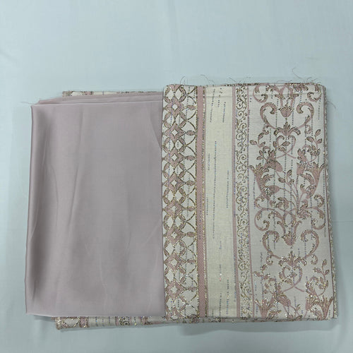 Tissu brocart rose bonbon moderne pour robe et soirée. Livraison rapide au Maroc.