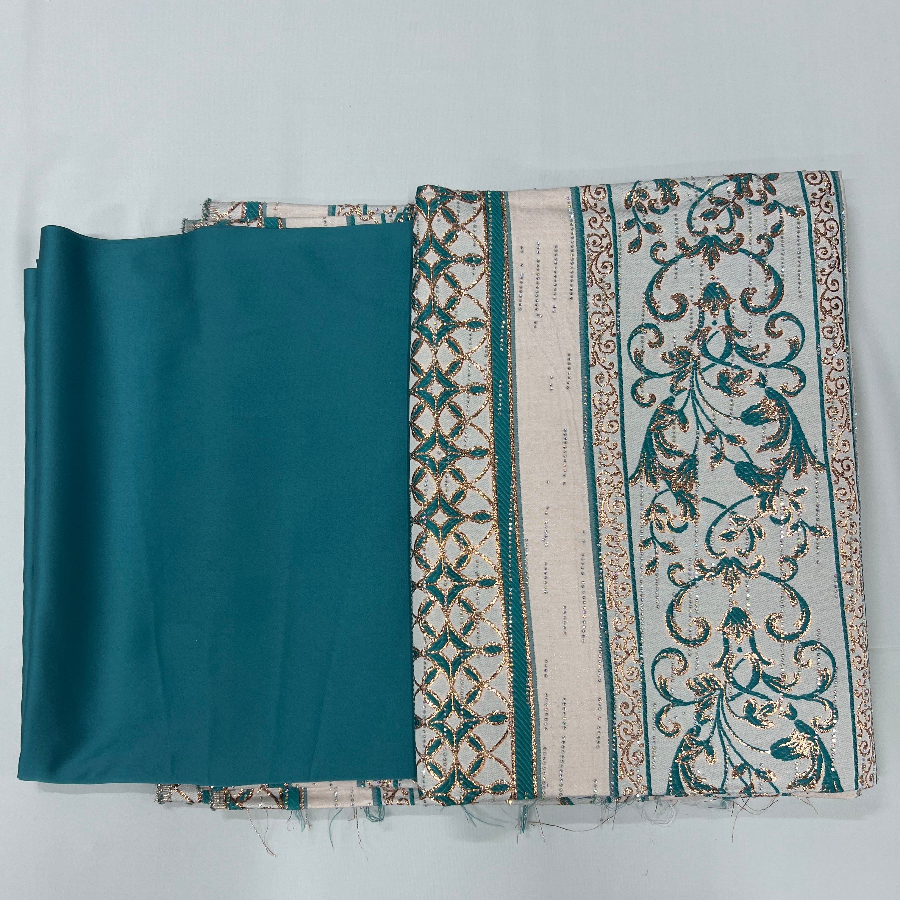 brocard tissue premium tissu brocard marocain pour caftan coupon tissu brocard haute qualité brillant