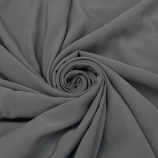 Tissu Crêpe - Argent