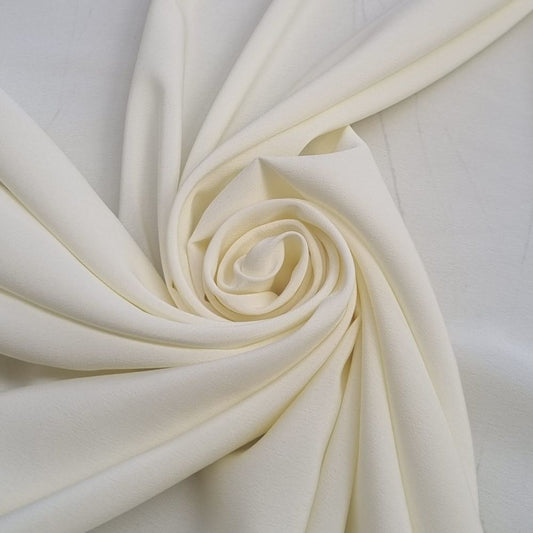 Tissu crêpe - Ivoire