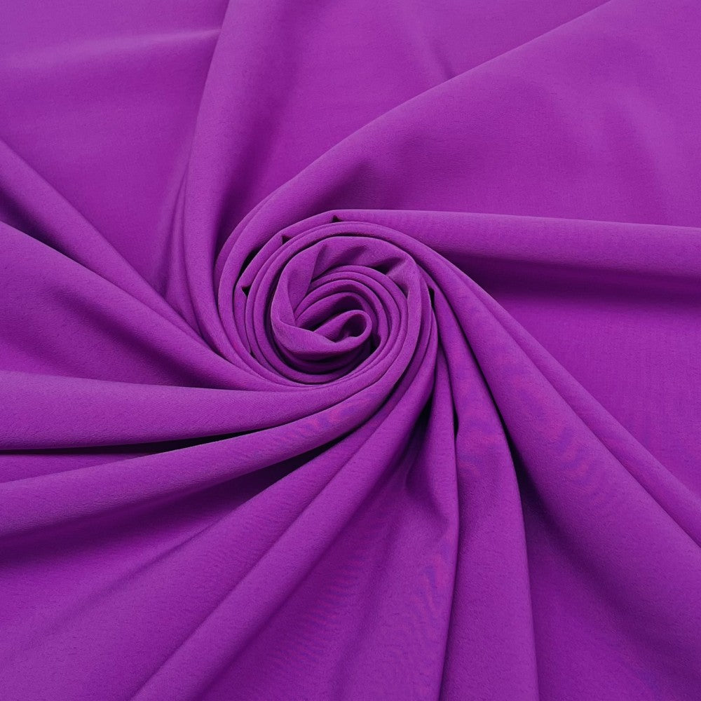Tissu Crêpe - Mauve