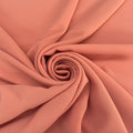 Tissu Crêpe de soie - Saumon
